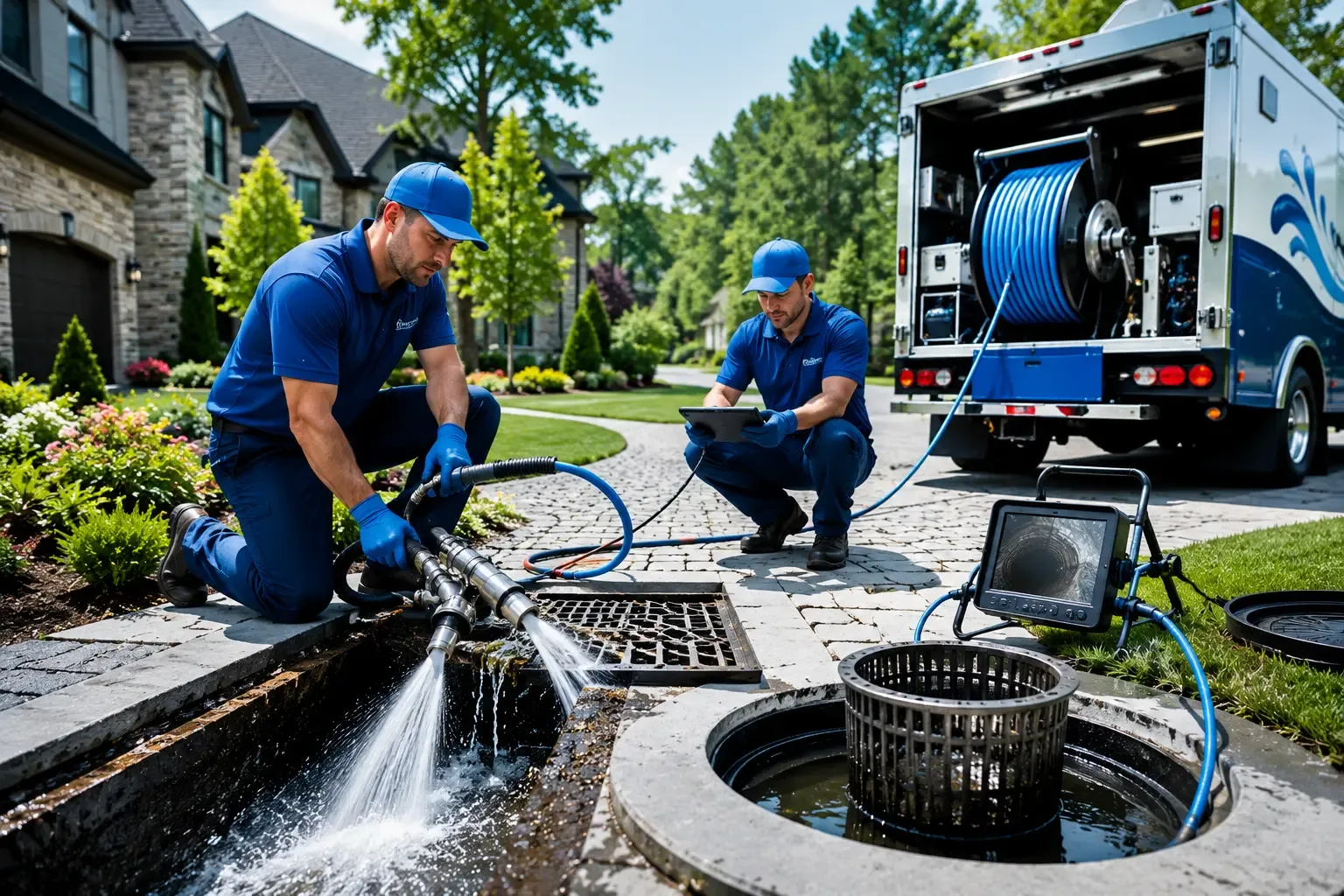 Local outdoor drain cleaning professionals in Wilton, IA