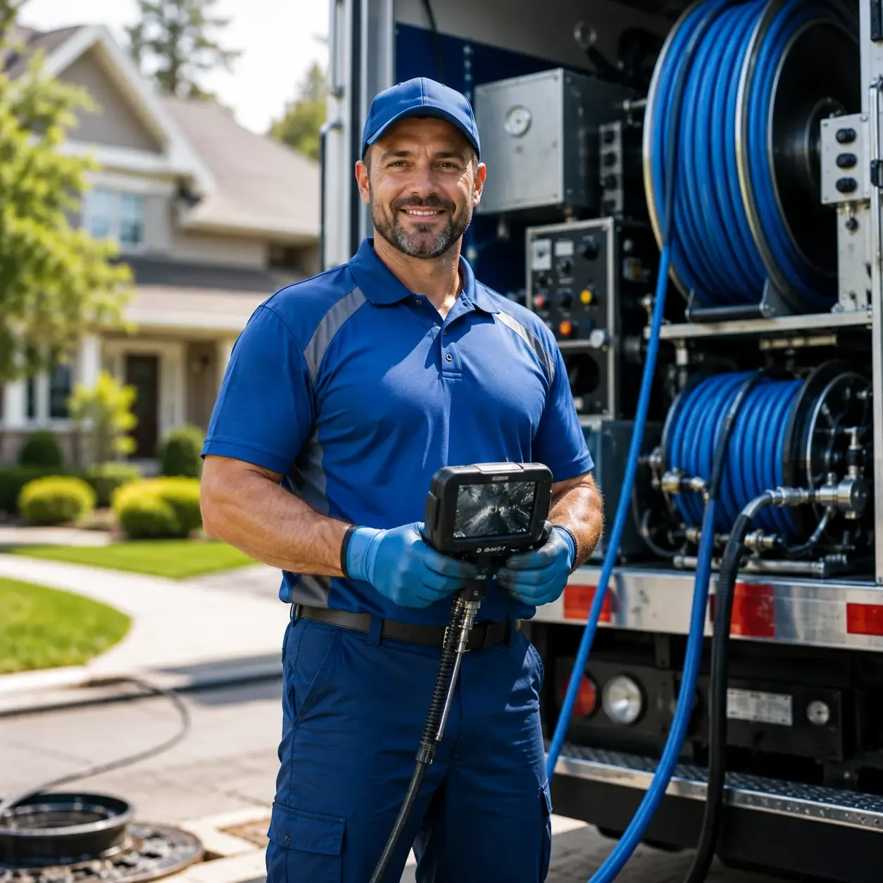 Local outdoor drain cleaning specialists in Wilton, IA